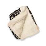 Black fur Blanket- for baby/toddler