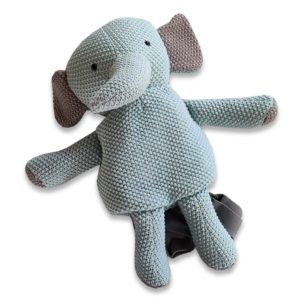 Elephant Blue Toy Bag- for baby/infant/toddler