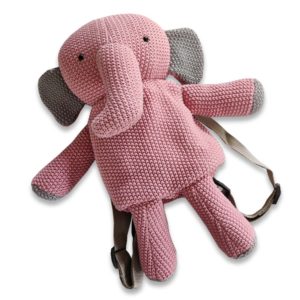 Elephant Pink Toy Bag- for baby/infant/toddler