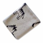 Zebra- cotton knitted Blanket for baby/infant/toddler